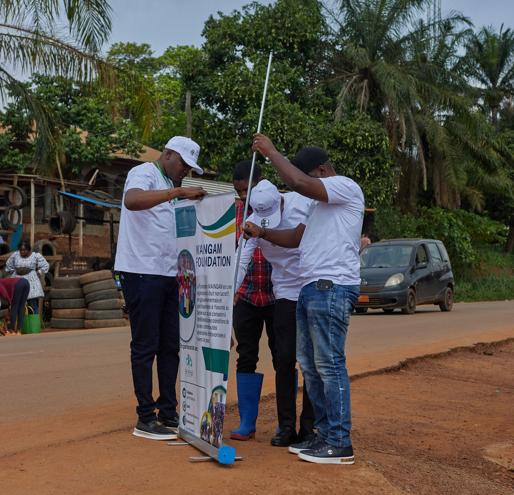 Beneficiary at Mfou campaign