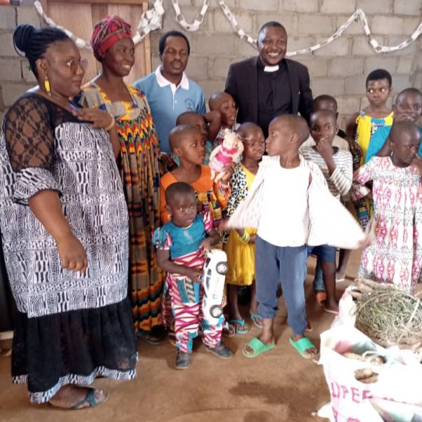 Fellowship and sharing moment with the children
